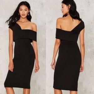 Nasty Gal Fun Print Bodycon Dress Cutout main image 0
